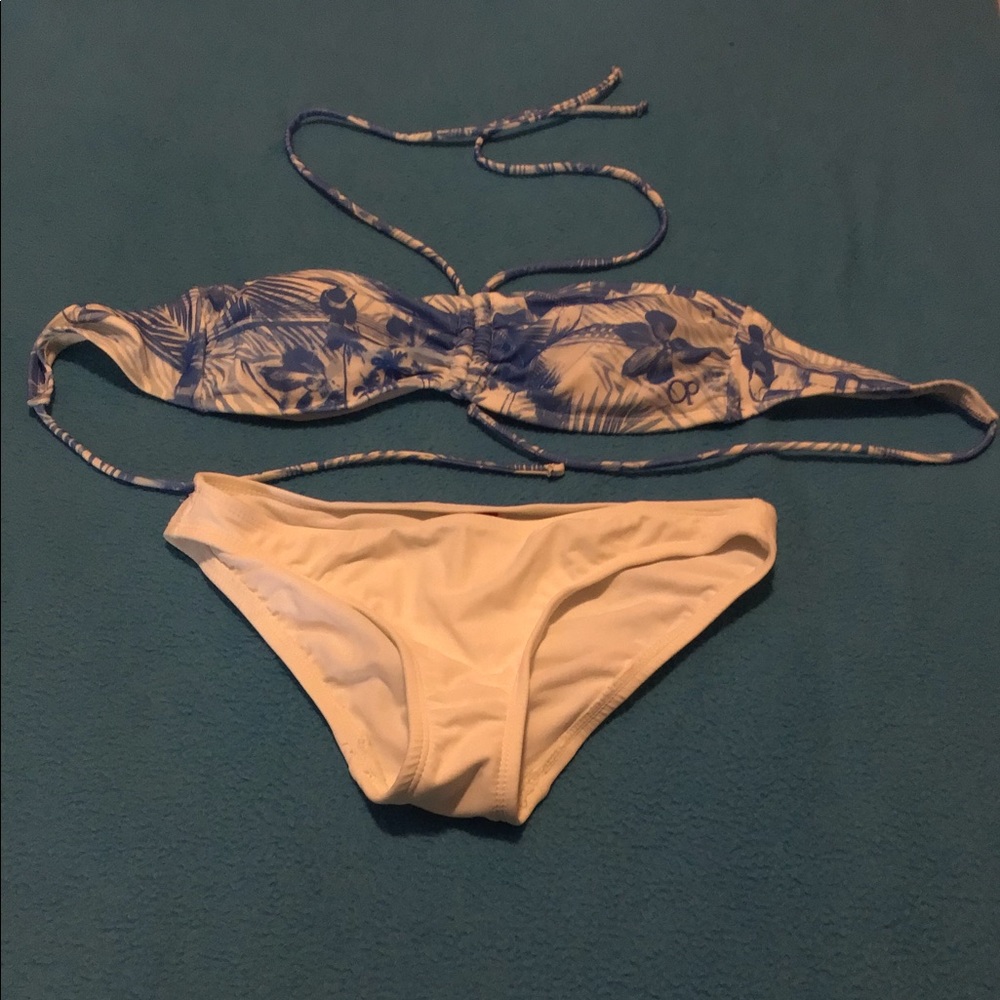 Ocean Pacific Tunnel Front Bandeau Bikini